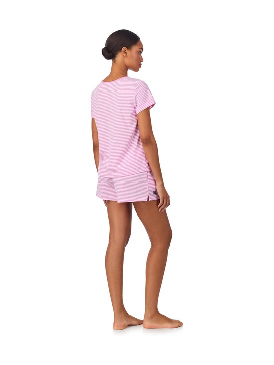 Lauren Ralph Lauren - Crew Boxer Set -shortsipyjama - 674 PINK STP | Stockmann - photo 3