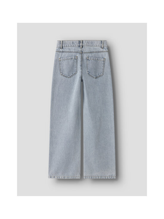 Name It - NkfRose Heart Studs -leveälahkeiset farkut - LIGHT BLUE DENIM | Stockmann - photo 2