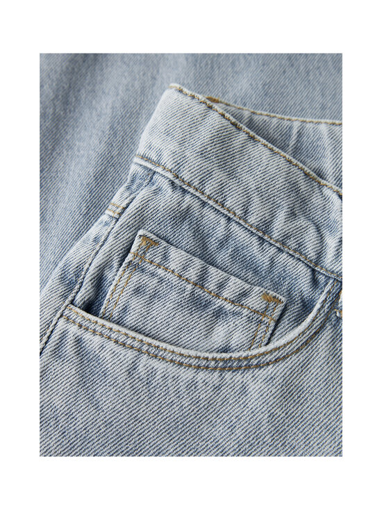 Name It - NkfRose Heart Studs -leveälahkeiset farkut - LIGHT BLUE DENIM | Stockmann - photo 6