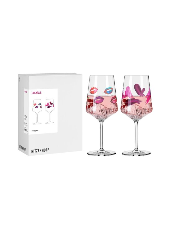 Ritzenhoff - Kokteiliklaasid Fashion Coctail Lips 2 tk - PINK | Stockmann - photo 1