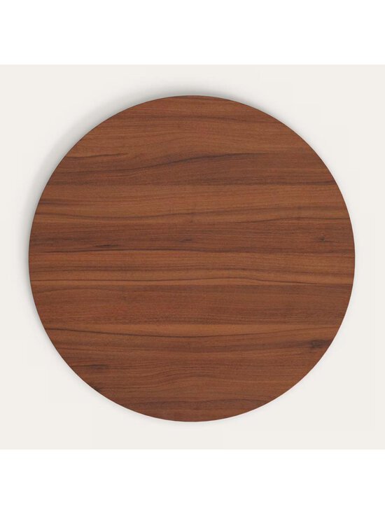 Kave Home - Esilda-ruokapöytä pähkinä/musta ⌀ 90 cm - BROWN | Stockmann - photo 3