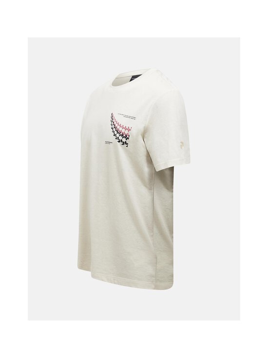 Peak Performance - Explore Graphic t-paita - 330 SAND FOG/WILD ROUGE/ | Stockmann - photo 3