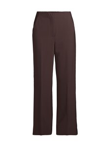 SECOND FEMALE - Fique Classic -housut - 6021 CHOCOLATE PLUM | Stockmann