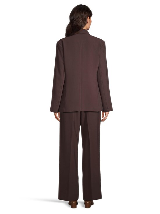 SECOND FEMALE - Fique Classic -housut - 6021 CHOCOLATE PLUM | Stockmann - photo 4