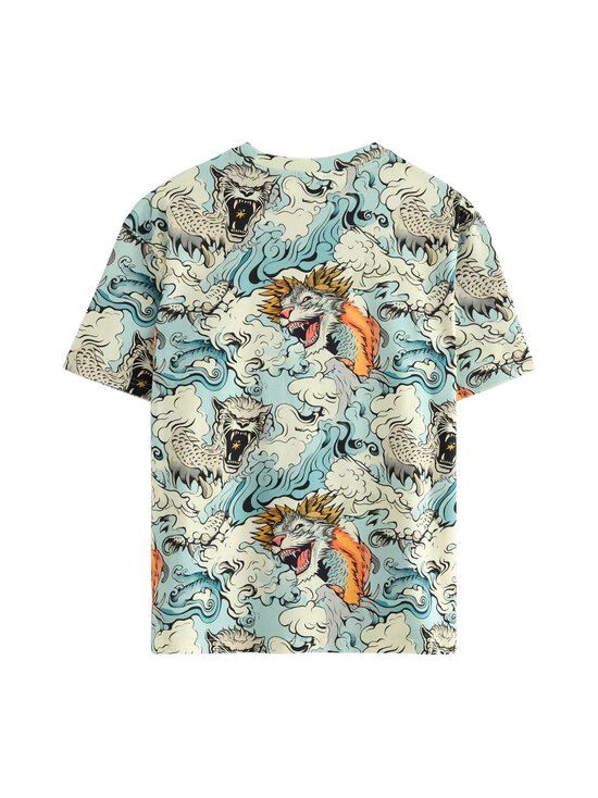 Lindex - T-krekls - 7731 LIGHT DUSTY TURQUOISE | Stockmann - photo 2