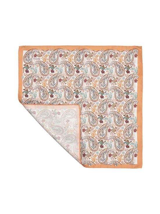 Eton - Paisley-silkkitaskuliina - 48 ORANGE - photo 2 Eton - Paisley-silkkitaskuliina - 48 ORANGE | Stockmann - photo 2