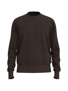 BOSS - Finito adīts džemperis - 209 DARK BROWN | Stockmann