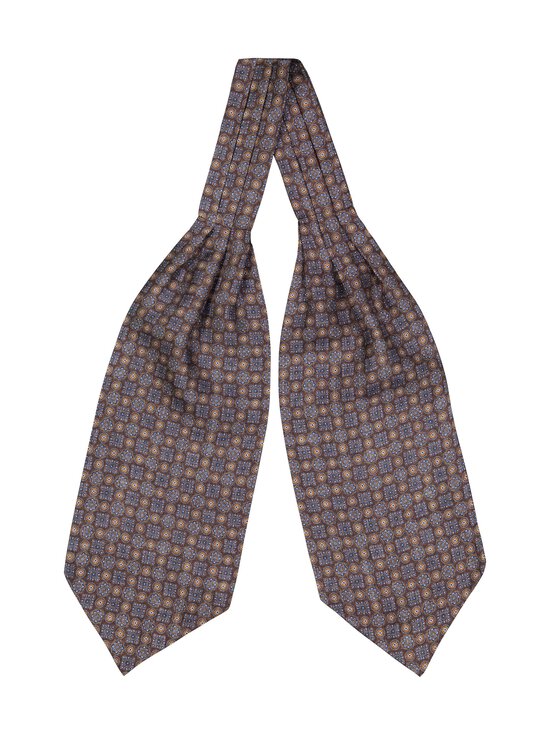 Stockholm Kravatt - Ascot Medallion Paisley -solmiohuivi - 1 BROWN/BLUE | Stockmann - photo 2