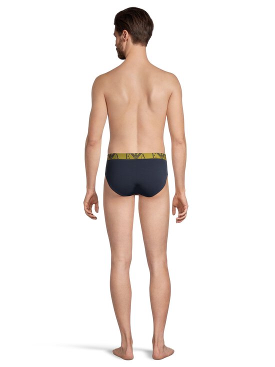 Emporio Armani - Alushousut 3-pack - MB636 BLU/MOSS/WHITE | Stockmann - photo 4