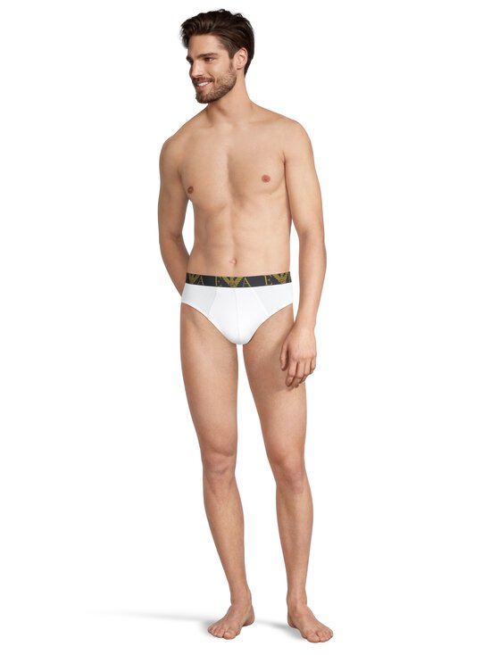 Emporio Armani - Alushousut 3-pack - MB636 BLU/MOSS/WHITE | Stockmann - photo 7