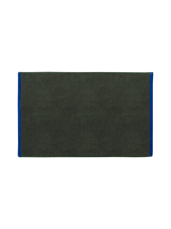 Mette Ditmer Denmark - Pehmeä kylpyhuonematto 50 x 80 cm - 63 DARK OLIVE / LIGHT BLUE | Stockmann - photo 1
