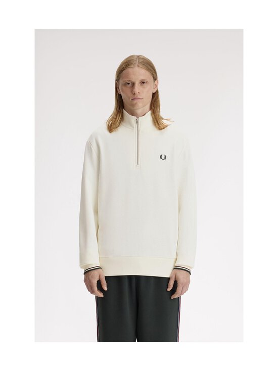 Fred Perry - Pusa Half Zip - 84A ECRU OXBLOOD GRASSROOTS | Stockmann - photo 3