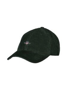 GANT - Shield-vakosamettilippalakki - 363 STORM GREEN | Stockmann