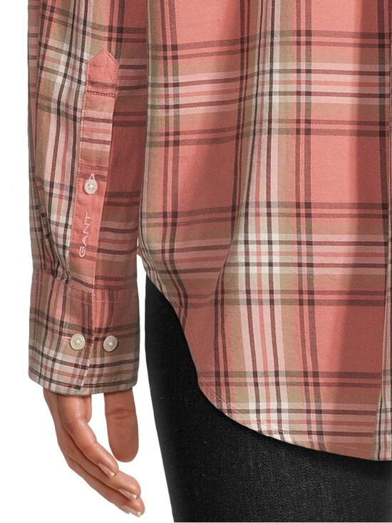 GANT - Flanellipaita - 654 FADED BRICK | Stockmann - photo 5