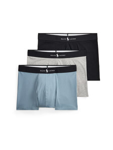 Polo Ralph Lauren - Classic Trunk -alushousut 3-pack - 014 3PK BLCK/AND HEATH/CL GRY BLU | Stockmann