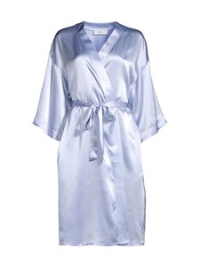 Stockmann Silk - Maya- silkkiaamutakki lahjapakkauksessa - LIGHT BLUE | Stockmann