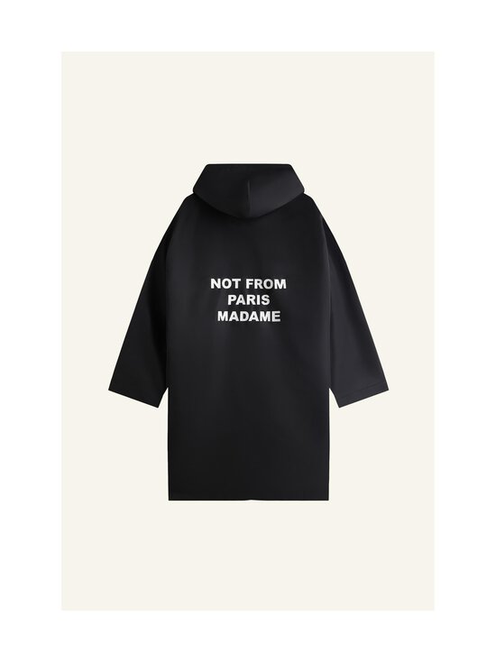 Drôle de Monsieur - Slogan- tekninen parkatakki - BL / BLACK - photo 2 Drôle de Monsieur - Slogan- tekninen parkatakki - BL / BLACK | Stockmann - photo 2