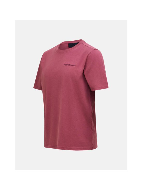 Peak Performance - Original Small Logo t-paita - 020 WILD ROUGE | Stockmann - photo 3