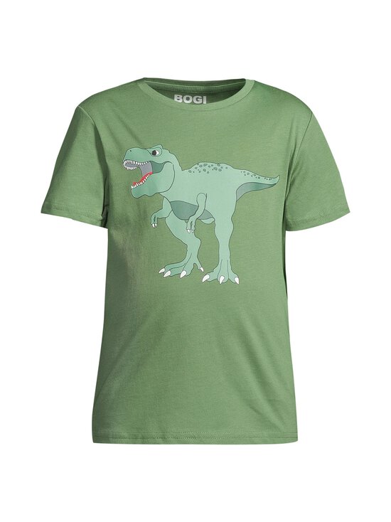 Bogi - Damon Dino t-paita, koot: 80-110 cm - GRASS GREEN - photo 1 Bogi - Damon Dino t-paita, koot: 80-110 cm - GRASS GREEN | Stockmann - photo 1