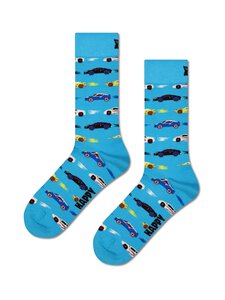 Happy Socks - Sokid Car Stripe - 6300 BLUE | Stockmann