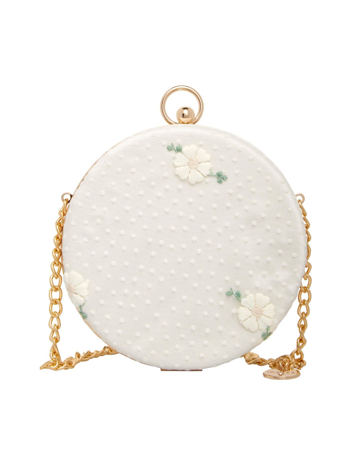 Brodeerattu clutch-laukku