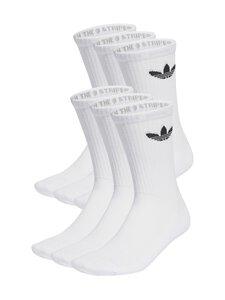 adidas Originals - Trefoil Crew Cushion -sukat 6-pack - WHTIE adidas Originals - Trefoil Crew Cushion -sukat 6-pack - WHTIE | Stockmann