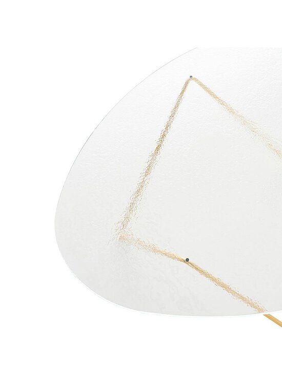 Gubi - Pedrera-sohvapöytä 106 x 86 cm messinki / kirkas strukturoitu lasi - TRANSPR | Stockmann - photo 2