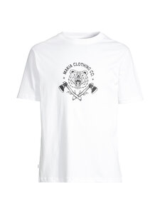 Makia - Kontio t-paita - 001 WHITE | Stockmann