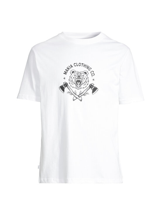 Makia - Kontio t-paita - 001 WHITE | Stockmann - photo 1