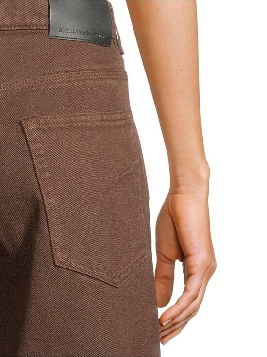 Stella McCartney - Mid-Rise Wide Leg -farkut - 2099 BROWN WASH | Stockmann - photo 5