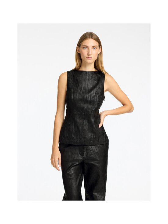 Selected - SLFMaude-nahkatoppi - BLACK - photo 4 Selected - SLFMaude-nahkatoppi - BLACK | Stockmann - photo 4