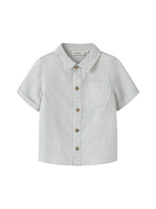 Lil' Atelier - Särk NmmFlorentin - GRAY DAWN CHECKS:COCONUT MILK | Stockmann