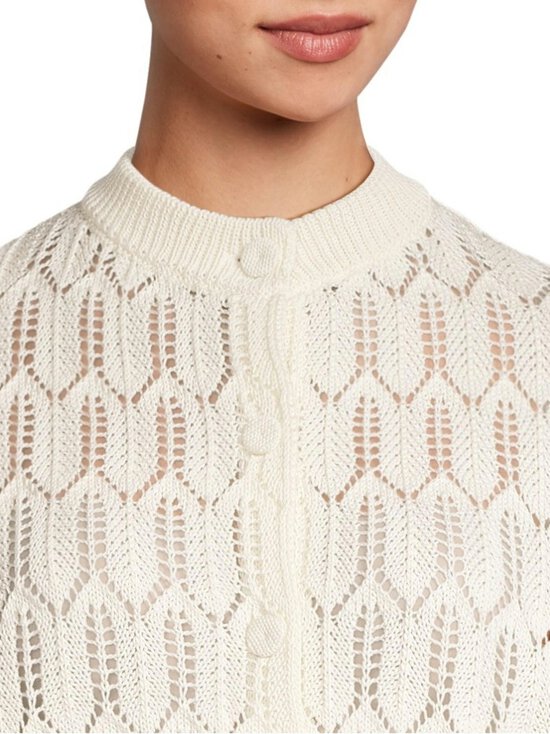 Jil Sander - Puuvillaneuletakki - 106 EGGSHELL | Stockmann - photo 4