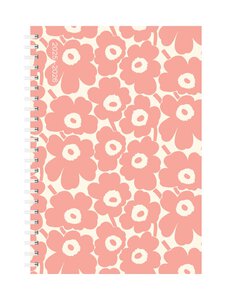 Marimekko - Lukuvuosikalenteri 2025-2026 Pieni Unikko A5 - PEACH | Stockmann