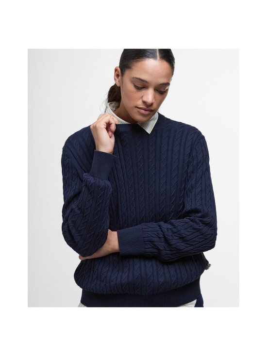 Barbour - Crew Knitted -palmikkoneule - NY73 NAVY | Stockmann - photo 4