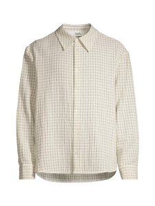 Séfr - Wes-kauluspaita - SUBTLE BEIGE CHECK | Stockmann