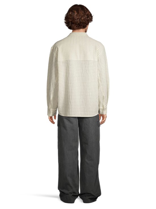 Séfr - Wes-kauluspaita - SUBTLE BEIGE CHECK | Stockmann - photo 3