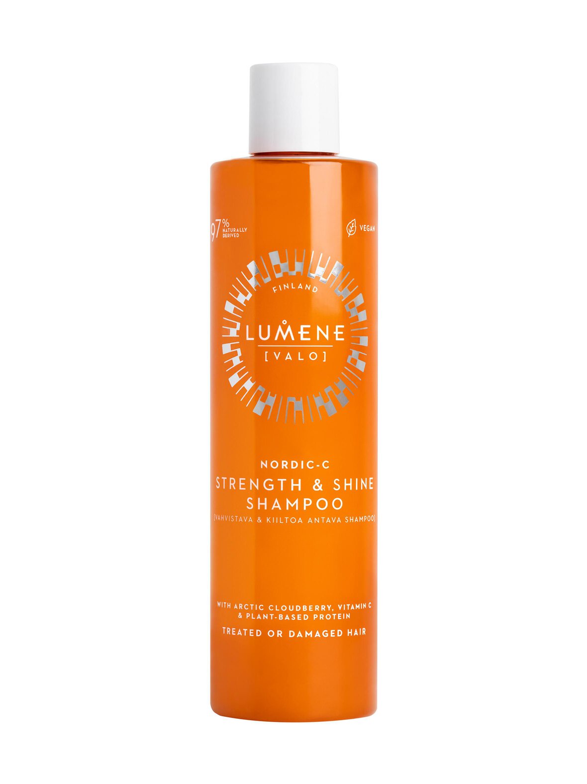 Lumene Valo strength & shine -vahvistava kiiltoa antava shampoo