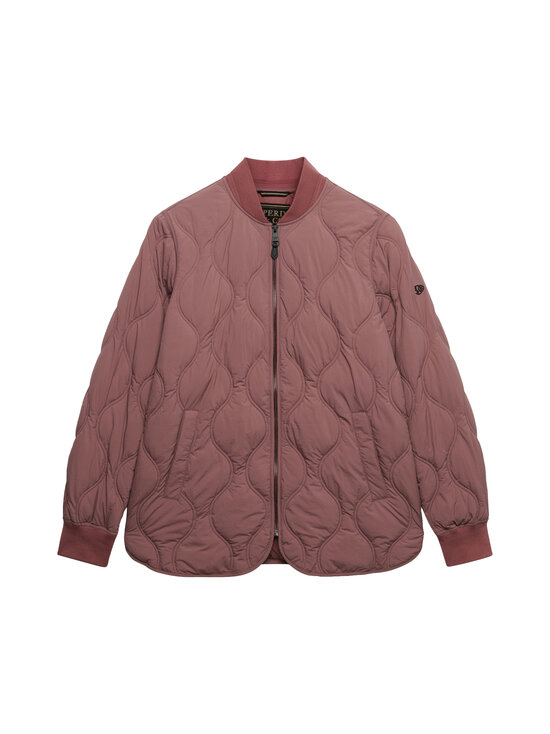 Superdry - Onion Quilt Liner -takki - 2WL ROAN ROUGE BURGUNDY | Stockmann - photo 1