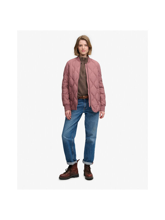 Superdry - Onion Quilt Liner -takki - 2WL ROAN ROUGE BURGUNDY | Stockmann - photo 4