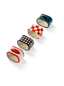 Serax - Les Objets Mouleversants -lautasliinarenkaat 4 -pack - 999 MIX | Stockmann