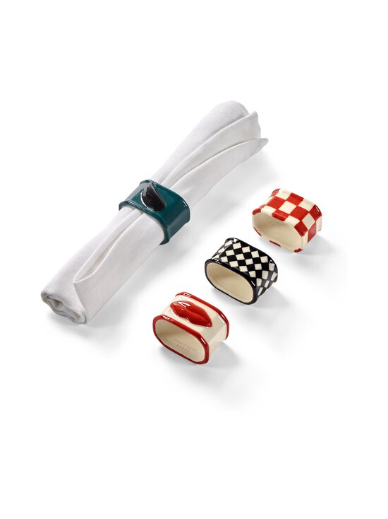 Serax - Les Objets Mouleversants -lautasliinarenkaat 4 -pack - 999 MIX | Stockmann - photo 4