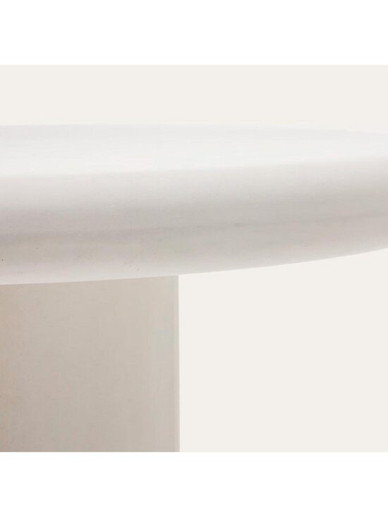 Kave Home - Addaia-ruokapöytä valkoinen ⌀ 120 cm - WHITE | Stockmann - photo 3