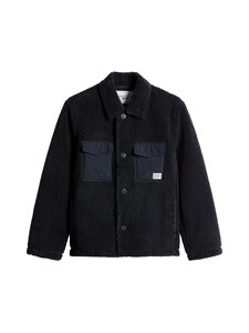 Marc O'Polo - Woven Teddy -takki - 4131 DARK NAVY | Stockmann