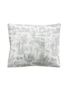 Laura Ashley - Braysmith Toile -perkaalityynyliina - 33 OLIVE GREEN | Stockmann