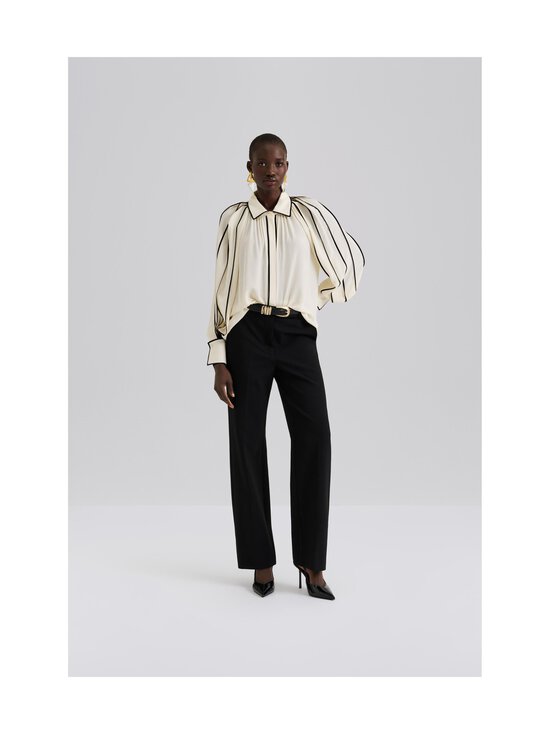Malina - Bea Contrast Edge Chiffon-pusero - VANILLA | Stockmann - photo 2