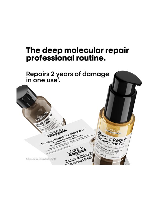 L'Oréal Professionnel - Absolut Repair Molecular Mini Duo Set -hiustenhoitopakkaus 100 + 30 ml - NOCOL | Stockmann - photo 6