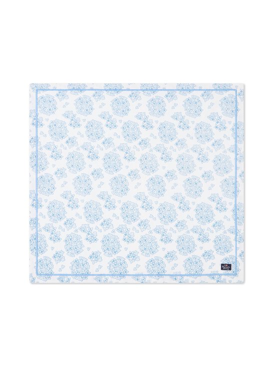Lexington - Floral Printed Organic Cotton -lautasliina 50 x 50 cm - BLUE/WHITE | Stockmann - photo 1