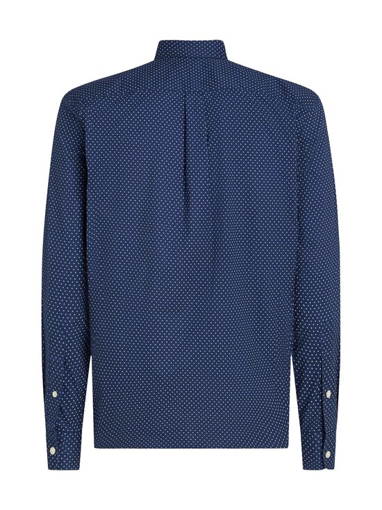 Tommy Hilfiger - Flex Poplin Regular Fit krekls ar apkakli - 0GY PREPPY NAVY / NEWSPRINT - photo 2 Tommy Hilfiger - Flex Poplin Regular Fit krekls ar apkakli - 0GY PREPPY NAVY / NEWSPRINT | Stockmann - photo 2