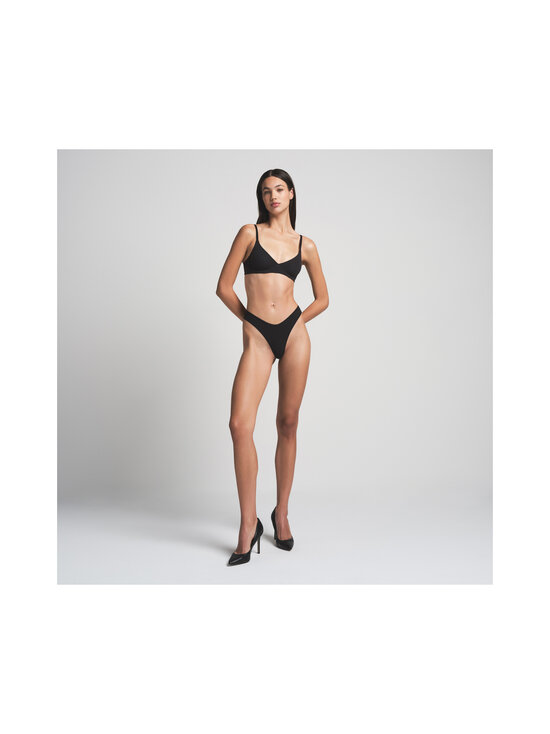 SKIMS - Fits Everybody Unlined Demi -rintaliivit - ONYX | Stockmann - photo 4